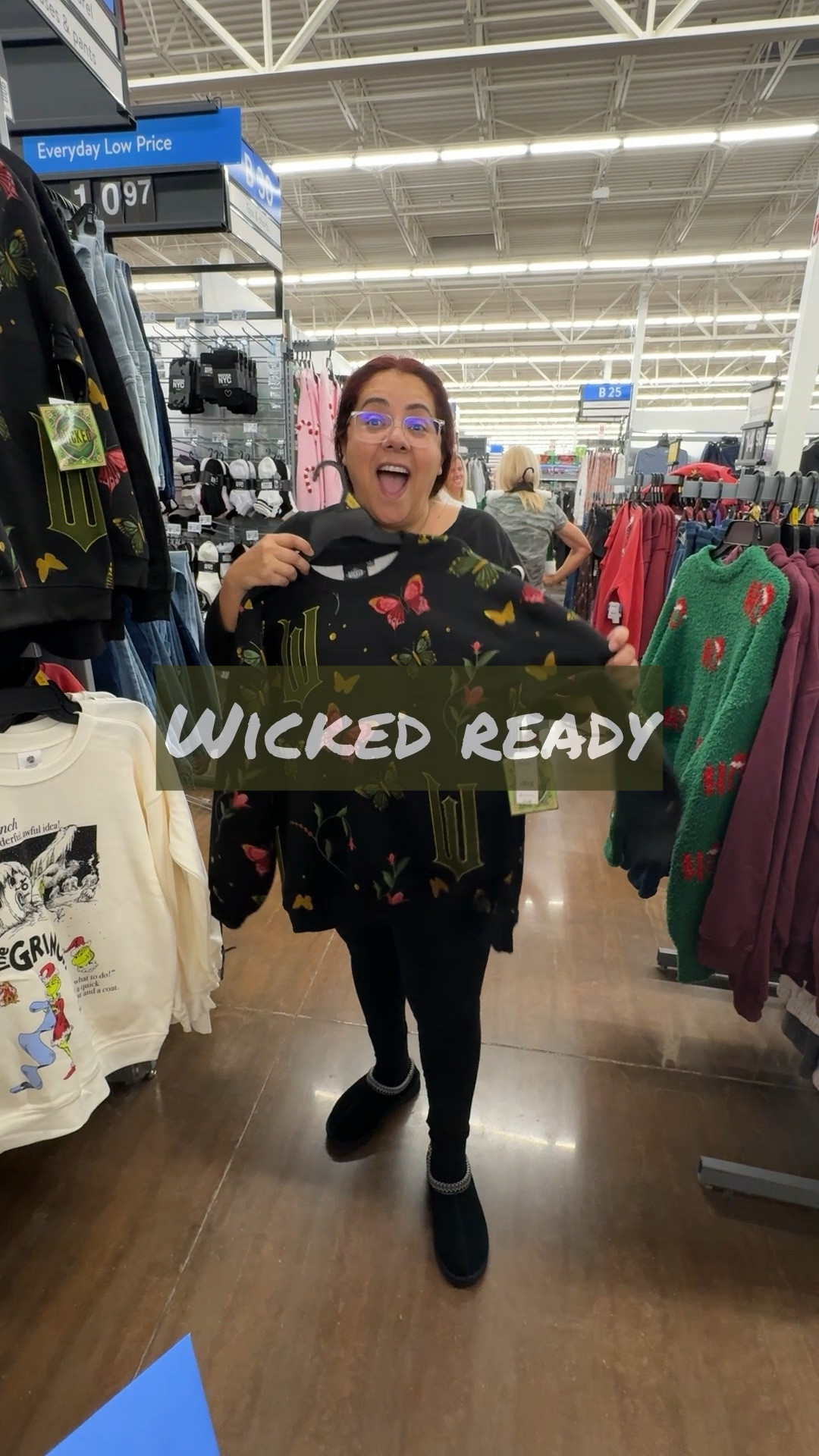 OMG who’s watching Wicked For Good?! I found this matching fleece set at Walmart in my size. I’m ready! 

#LTKootd #LTKCyberWeek #LTKGiftGuide