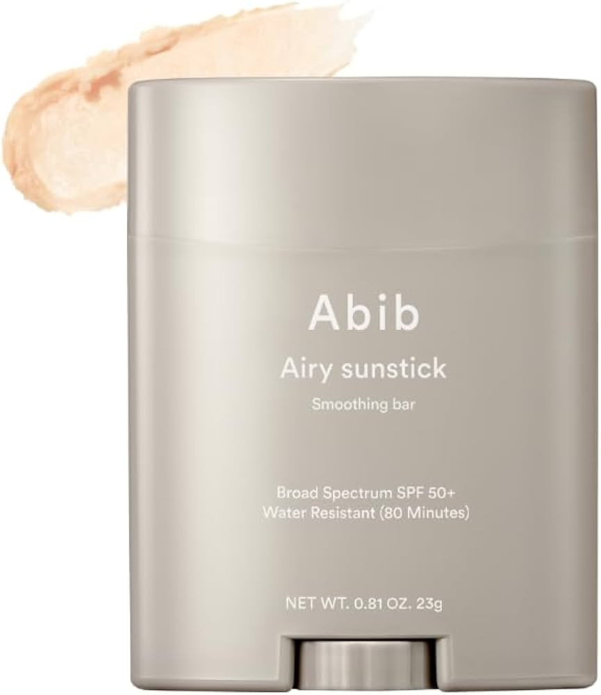 Abib Airy Sunstick Smoothing Bar SPF50 | Non-Sticky Matte Finish Sun Protection for Face and Body... | Amazon (US)