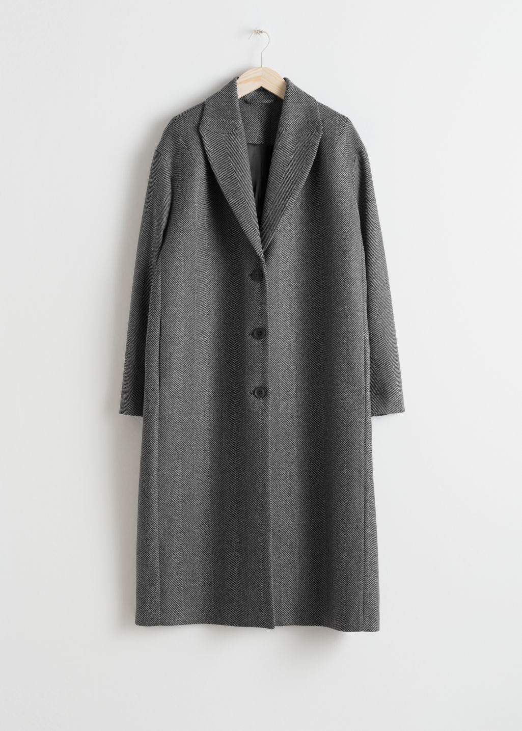 Herringbone Wool Blend Coat | & Other Stories (EU + UK)