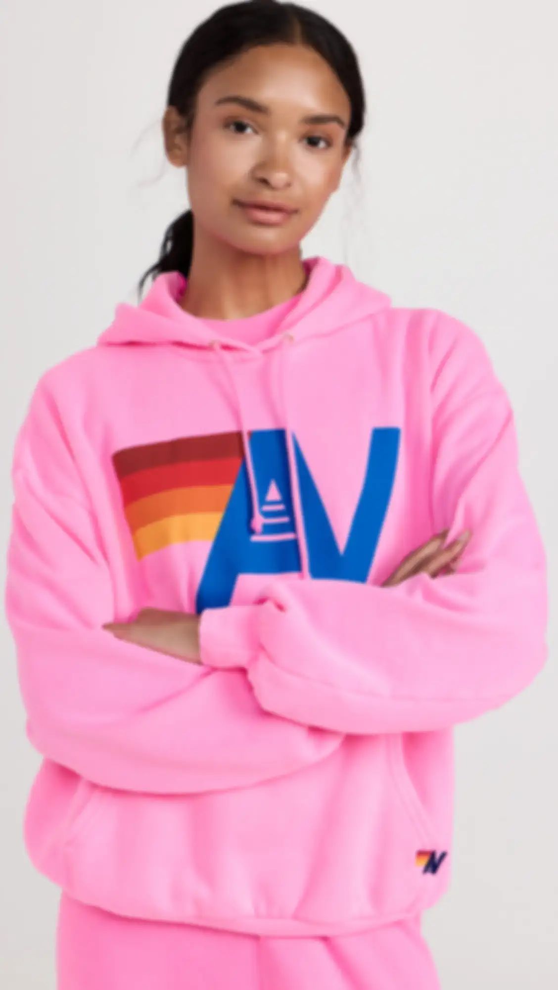 Relaxed Logo Pullover Hoodie | Shopbop