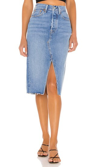 Deconstructed Split Skirt in Go Overboard | Revolve Clothing (Global)