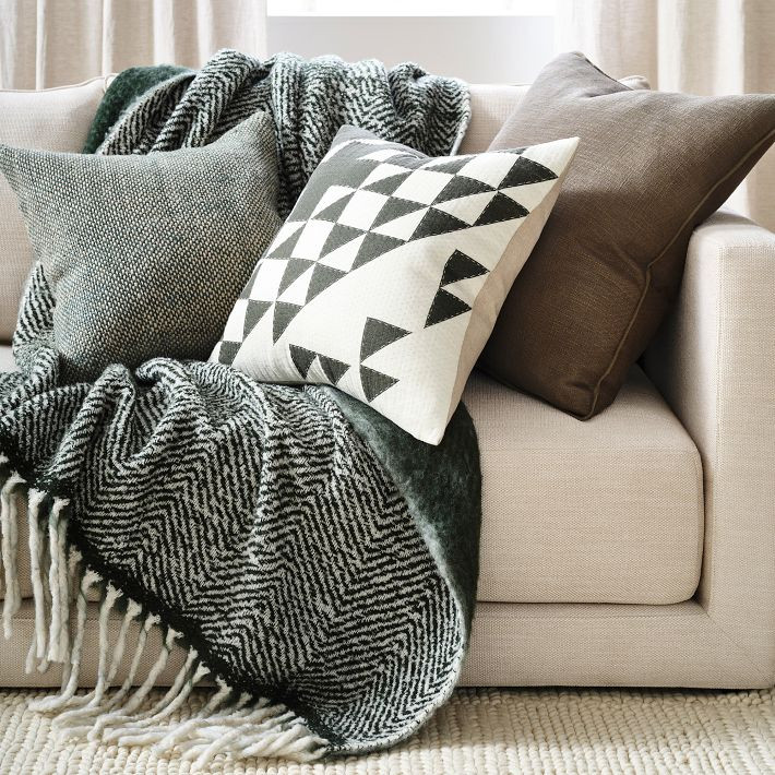 Modern Heirloom Quilted Pillow Cover | West Elm (US)