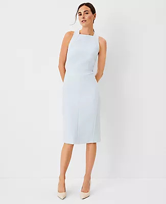 Ann Taylor Petite Halter Sheath Dress | Ann Taylor (US)