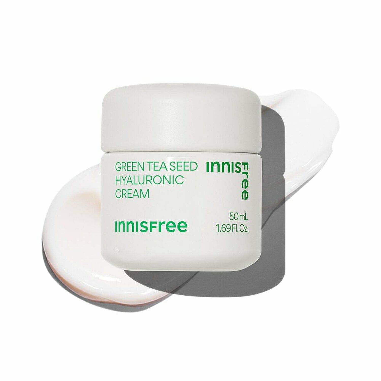 innisfree Green Tea Seed Hyaluronic Cream 50mL | Olive Young Global