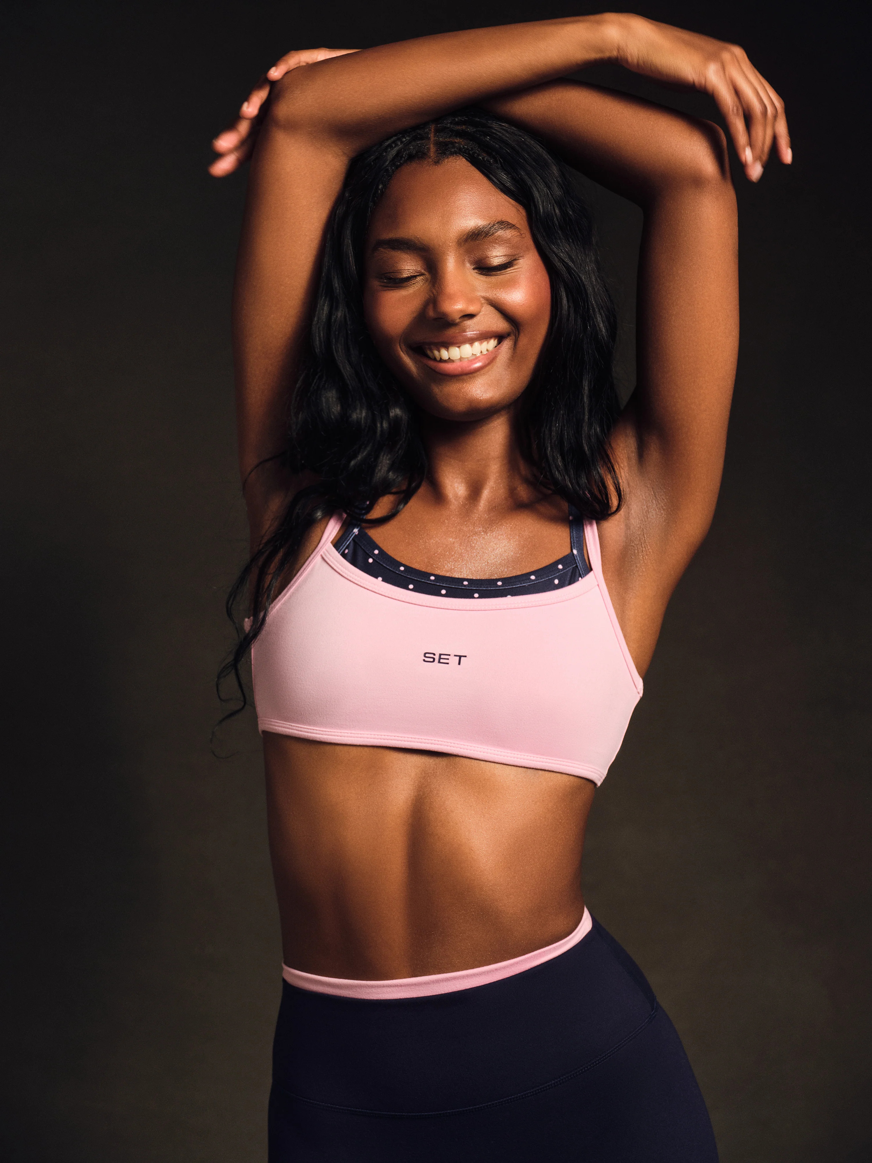 FORMCLOUD\u00ae CLOUD POLKA DOT TRAINING BRA - CONFETTI | SET Active