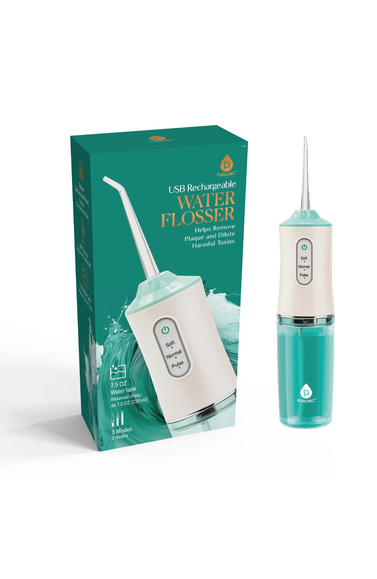 USB Rechargeable Water Flosser Helps Remove Plaque & Dilute Harmful Toxins | Nordstrom