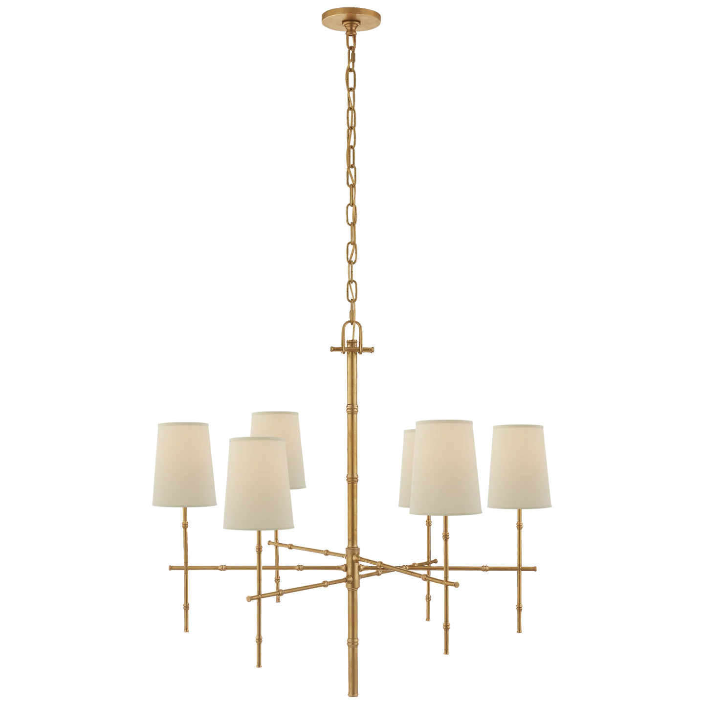 Grenol Medium Modern Bamboo Chandelier | Stark Carpet