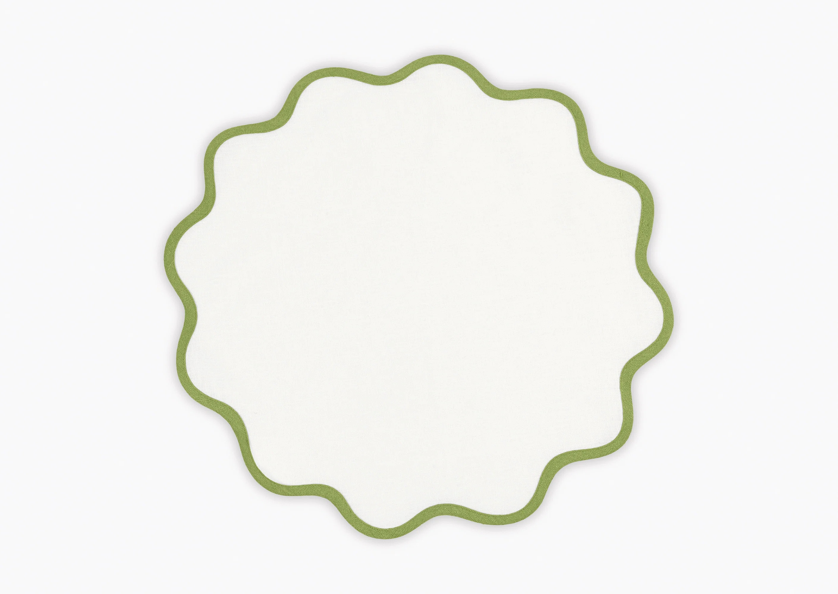 Scallop Edge Circle Placemat (Set of 4) | Perigold