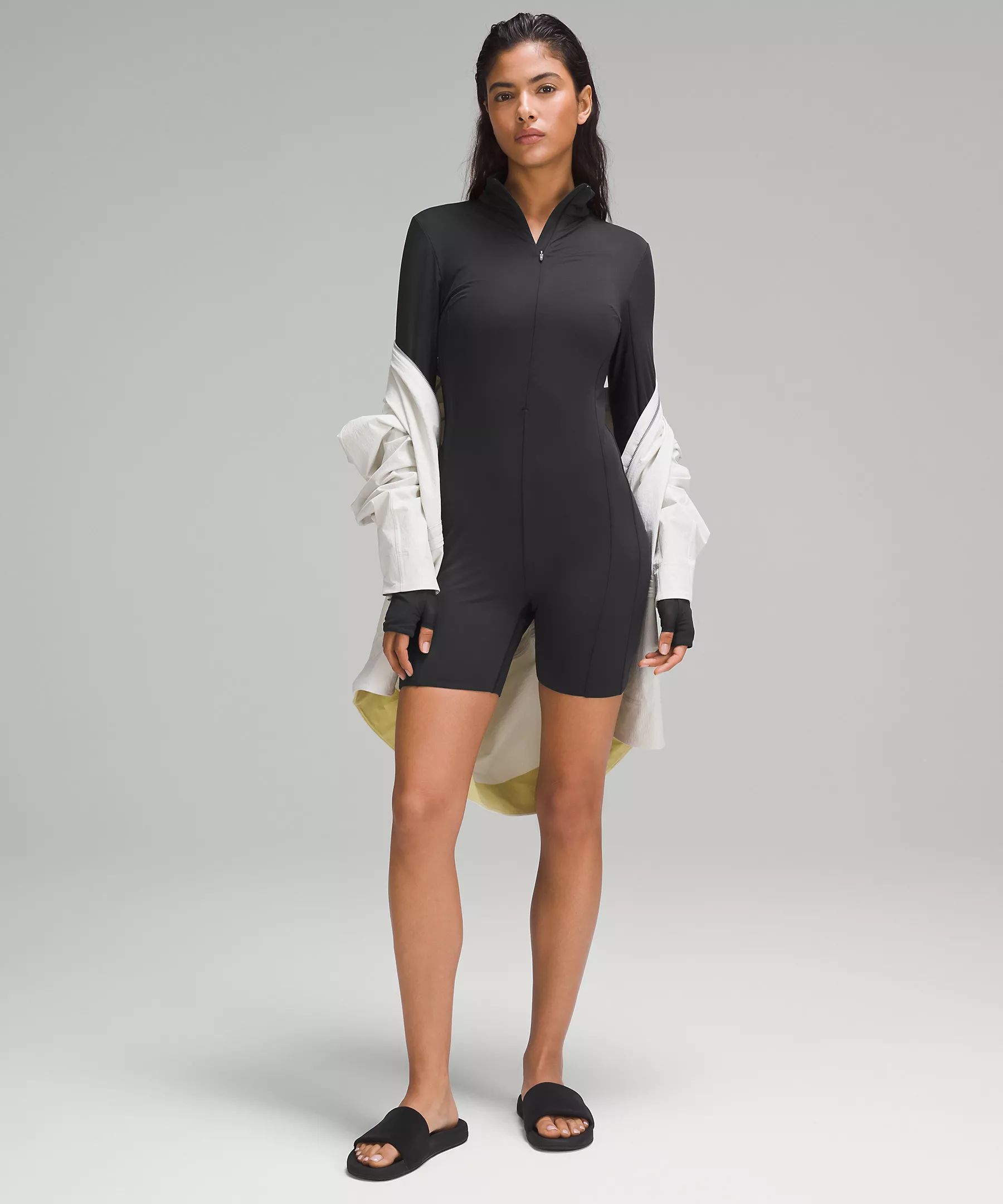 Tight-Fit Lined Long-Sleeve Onesie | Lululemon (US)