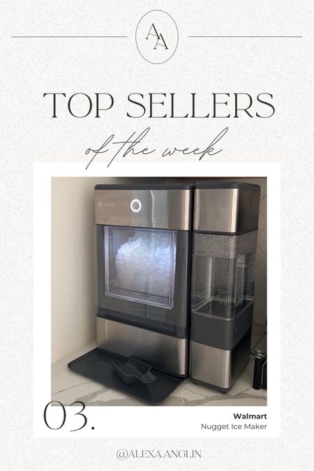 Top sellers of the week— Nugget Ice Maker from Walmart! (Originally $579!) // runs quietly and makes the best ice! Perfect for summer! 

#LTKSeasonal #LTKHome #LTKSaleAlert