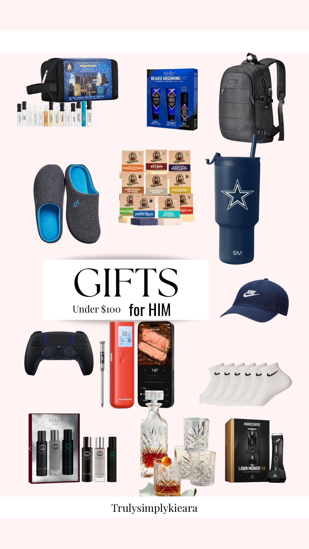 “Gift Ideas for Men 🎁 | Holiday Gifts for Him”

Sharing my top men’s gift ideas for Christmas — tech gifts, grooming essentials, cozy loungewear, and everyday favorites he’ll actually use. 

#LTKCyberWeek #LTKHoliday #LTKGiftGuide