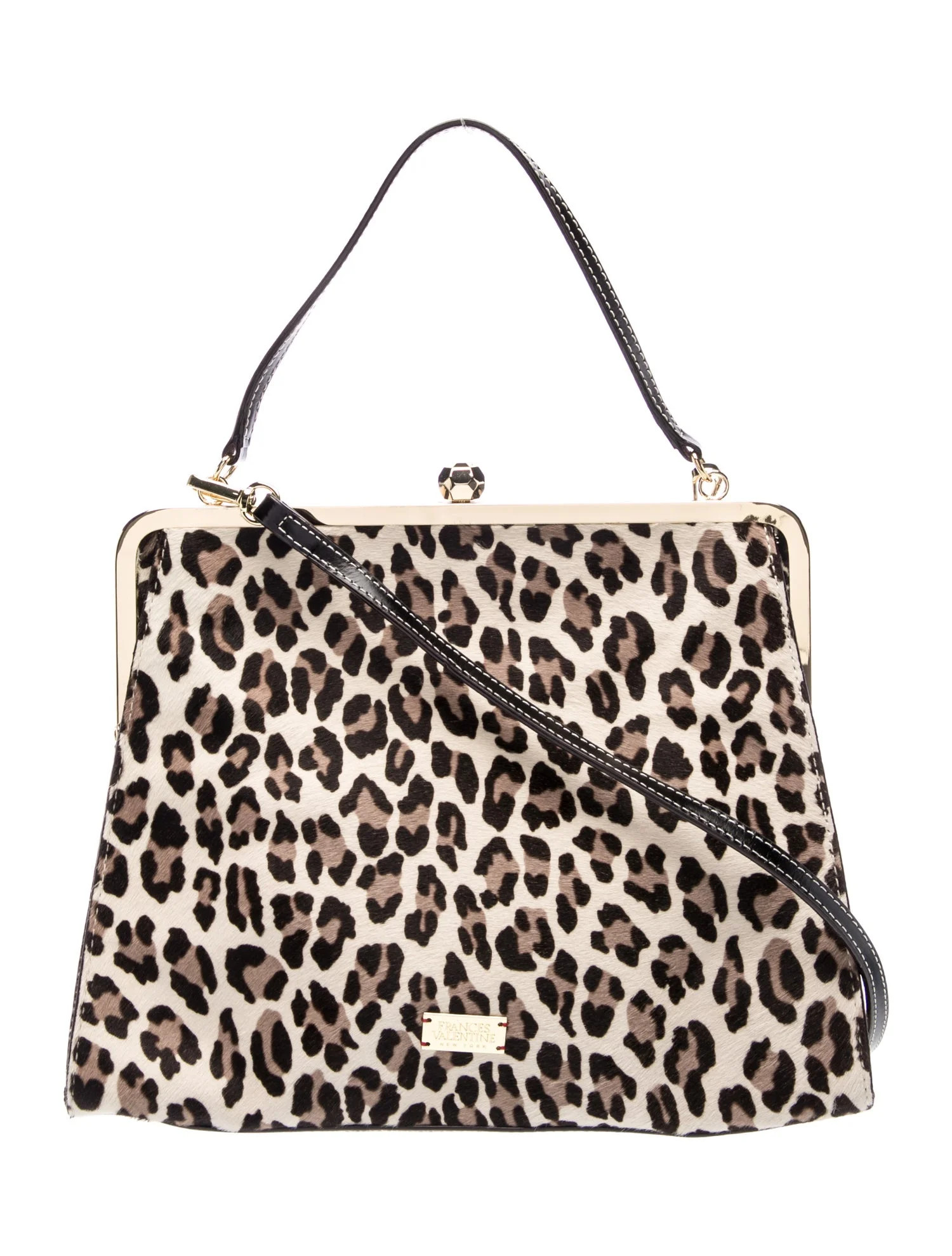 Frances Valentine Ponyhair Top Handle Bag - Neutrals Handle Bags, Handbags - WFRAV29035 | The Rea... | The RealReal