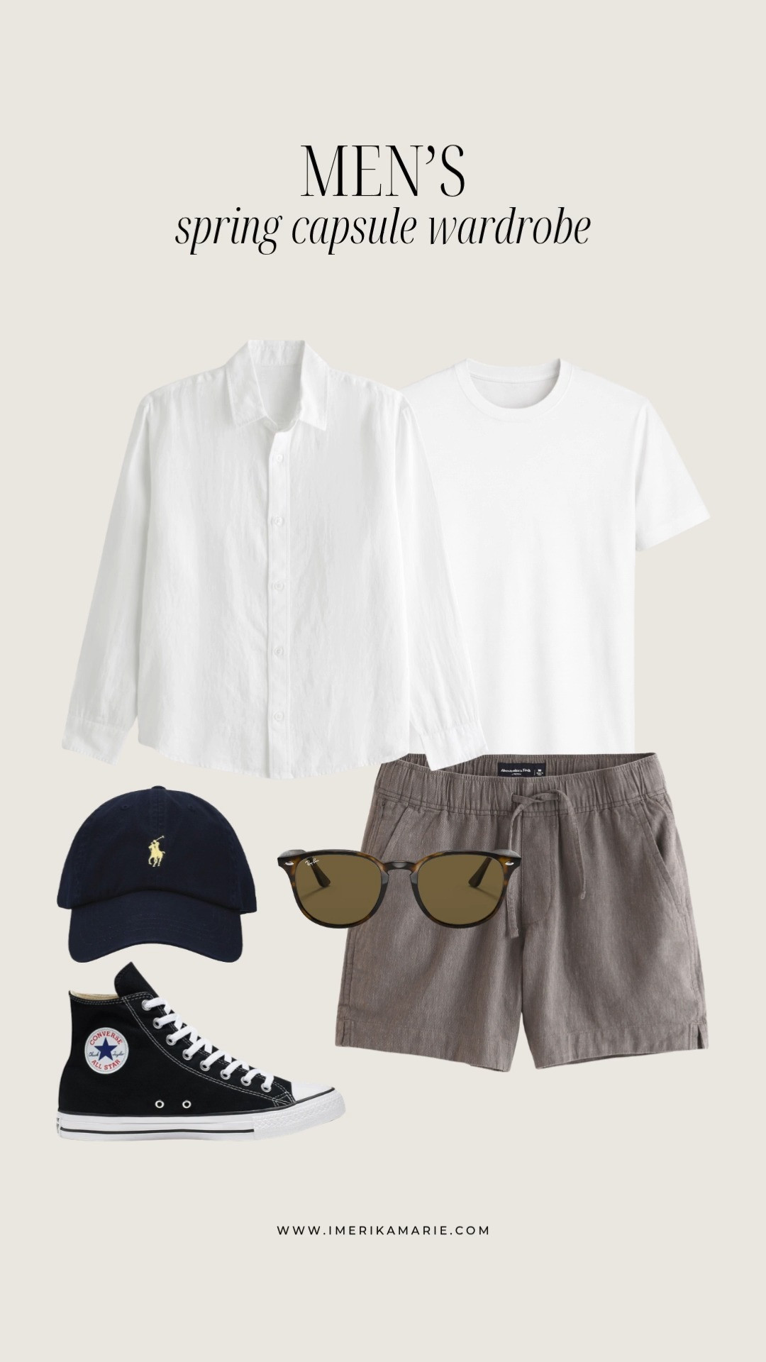Men's Spring Outfit

men's linen shirt, white t-shirt, shorts, polo hat, sunglasses, black high top converse 

 

#LTKootd #LTKSeasonal #LTKMens