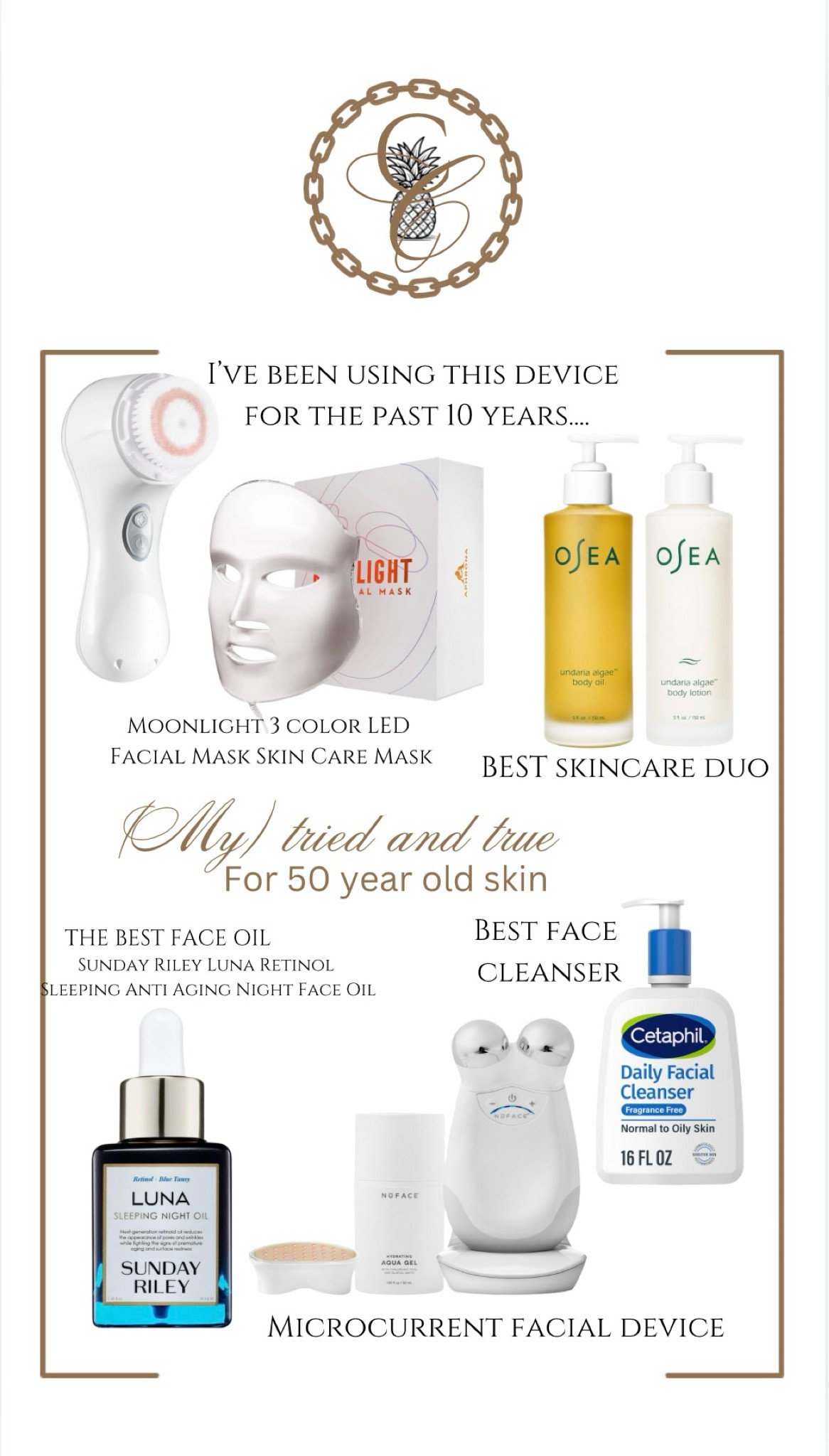 My tried and true skincare products….. A must to protect and take care of your skin. 

#LTKBeauty #LTKOver40 #LTKActive
