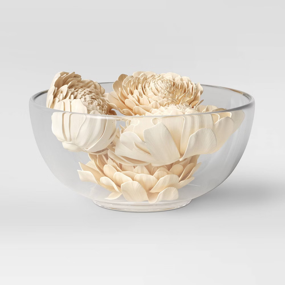 18pc Decorative Shola Flower Filler White - Threshold | Target