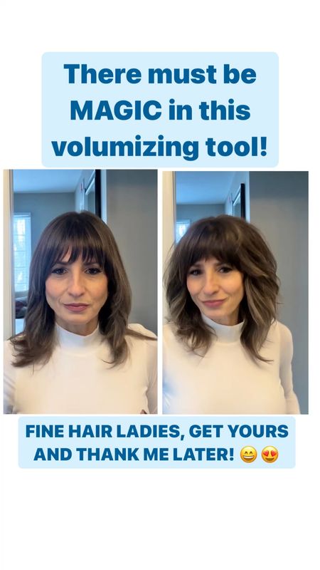 For the volumizing tool VOLOOM, Use code FEELFABULOUS20 to get 20% off the tool 

All other products and curling iron in right size is listed heree

#LTKover40 #LTKstyletip #LTKbeauty
