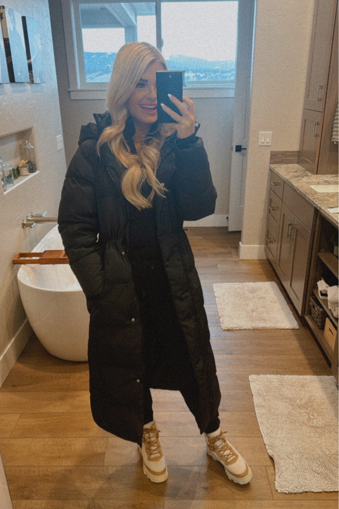 A sleeping bag of warmth in a coat?! Sign me up 😍 
Also these boots are EVERYTHING 😍

#LTKSeasonal #LTKshoecrush #LTKHoliday