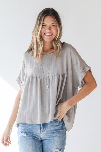 London Babydoll Blouse | Dress Up