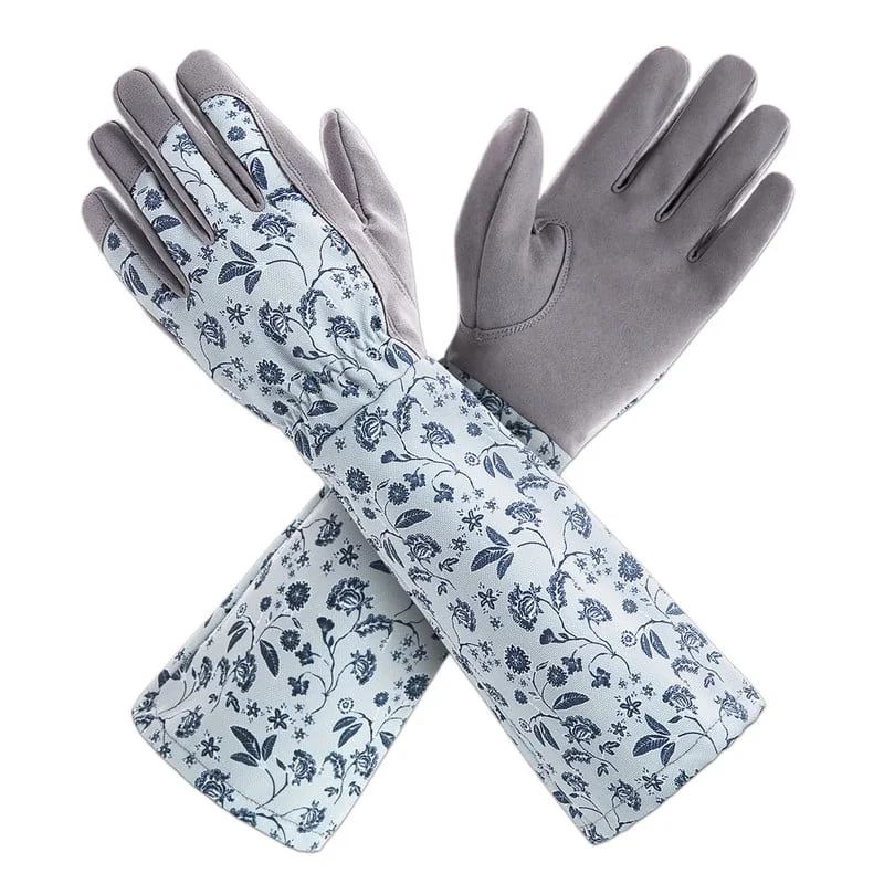 KAYGO Women Garden Gloves Large Long Forearm For Gardening, Trimming, Yard, Gray,M | Walmart (US)