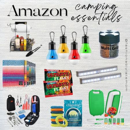 Amazon camping essentials 
Fashionablylatemom 
Fashionably late mom 