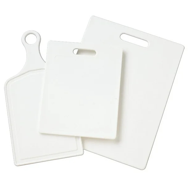 Farberware Three-Piece Essential Poly Cutting Board Set | Walmart (US)