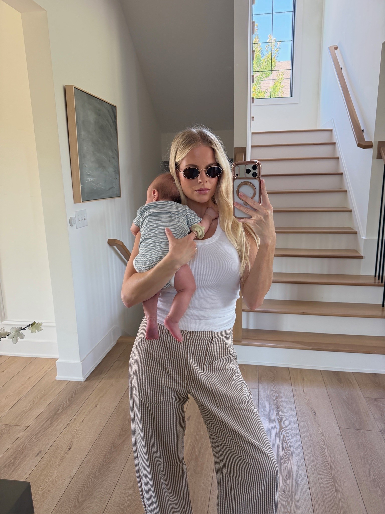 SIZE: med in tank & pants, shoes run tts, linking similar in all! Code “kpgs20!” For ring  #kathleenpost

Summer outfit Inspo, summer look, hot summer day

#LTKmomlife #LTKootd #LTKBaby