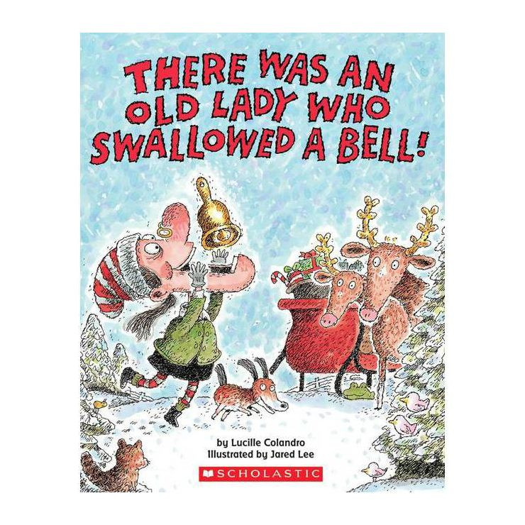 There Was An Old Lady Who Swallowed A Be ( There Was an Old Lady) (Paperback) by Lucille Colandro | Target