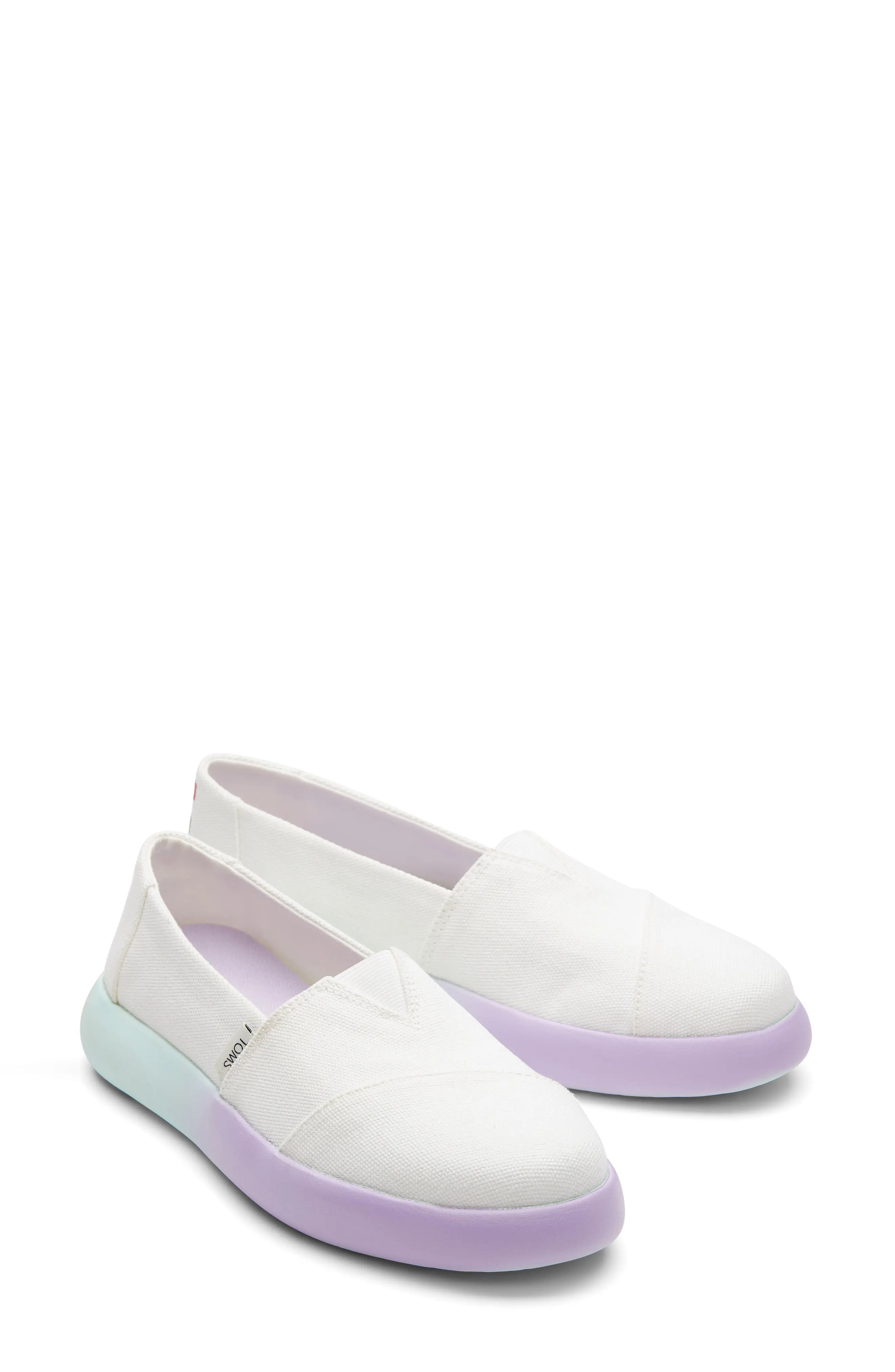 TOMS Alpama Slip-On Sneaker in White at Nordstrom, Size 7 | Nordstrom