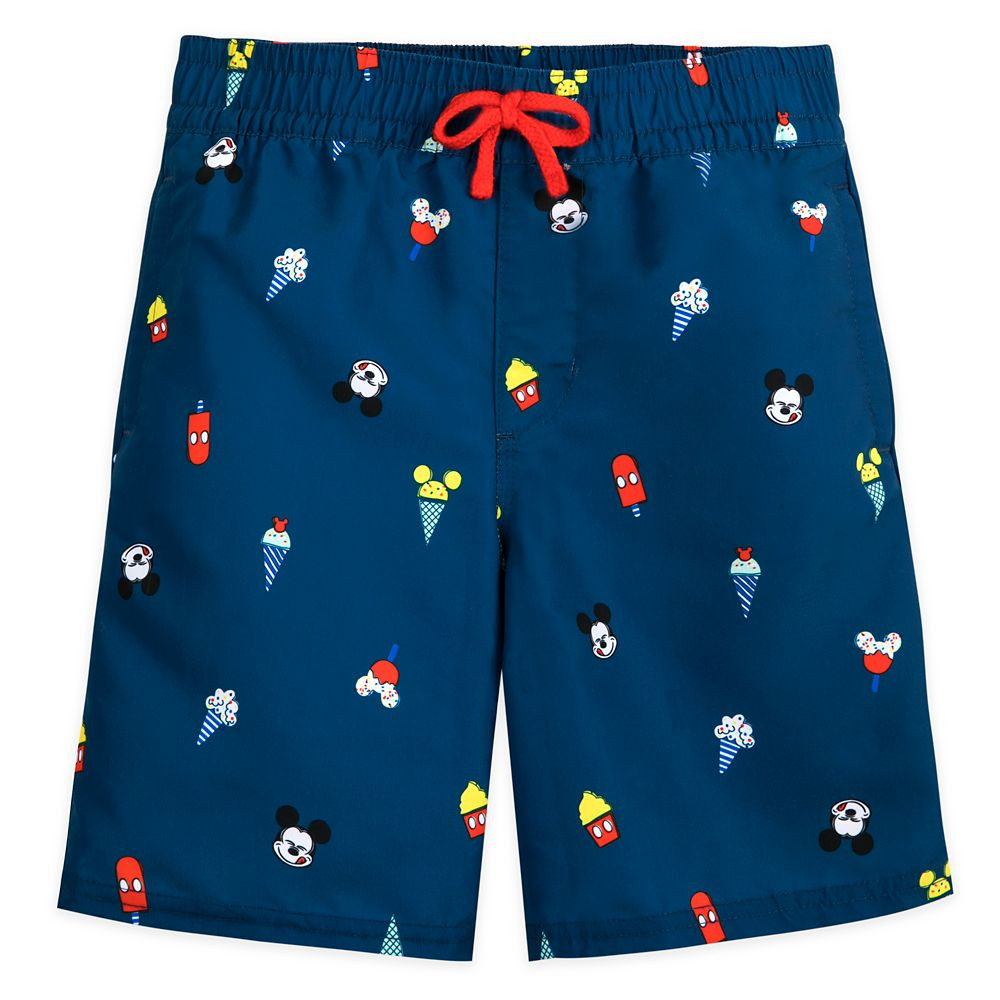 Mickey Mouse Summer Fun Swim Trunks for Boys | Disney Store