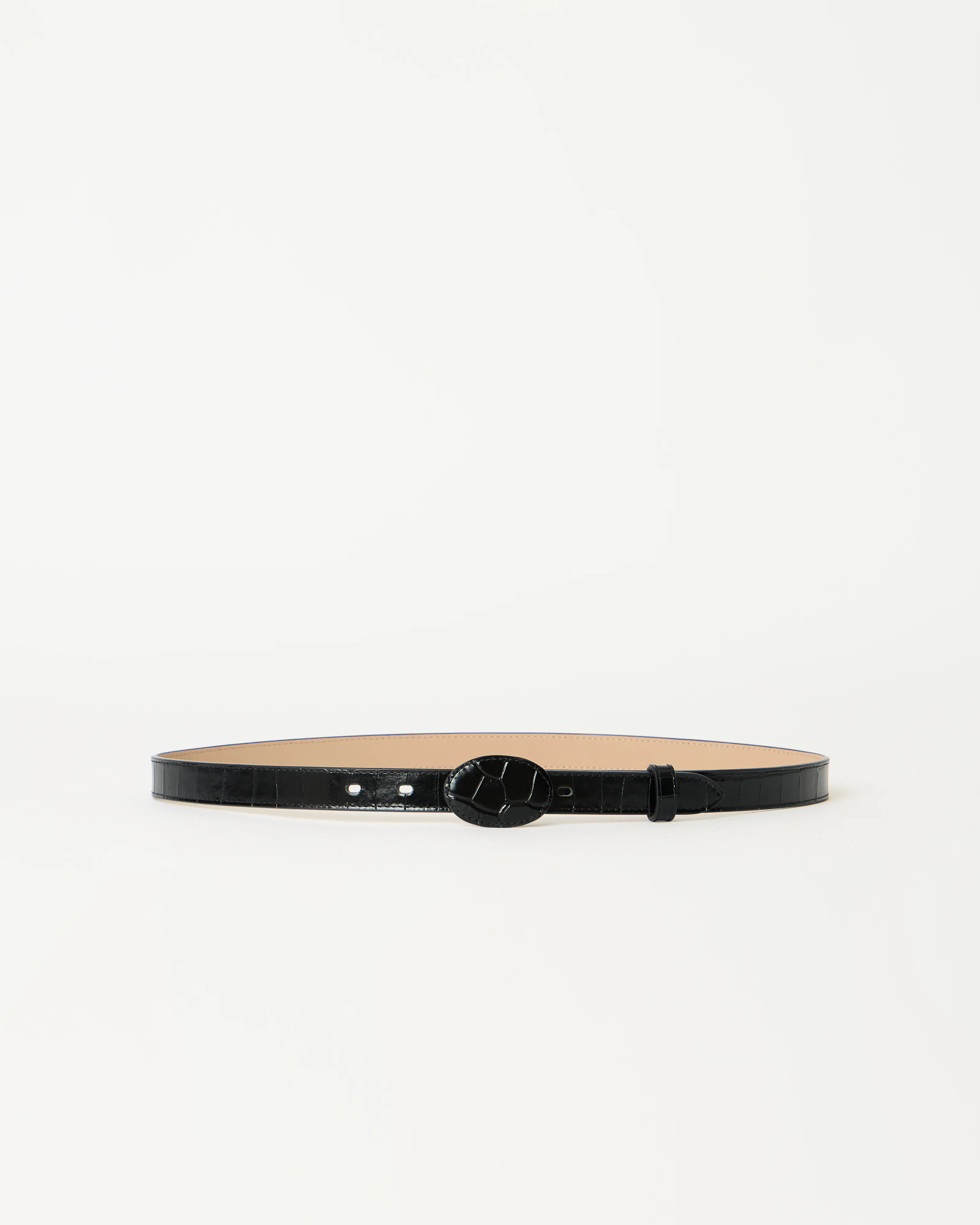 JUNE CROCO LEATHER BELT | B-Low The Belt