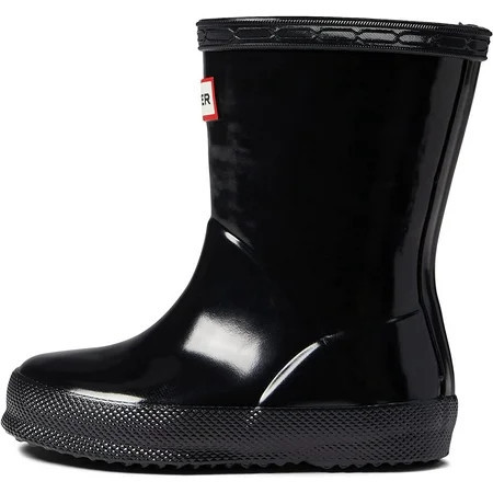 Hunter Toddlers Original First Classic Gloss Rain Boots Black 9 M US | Walmart (US)