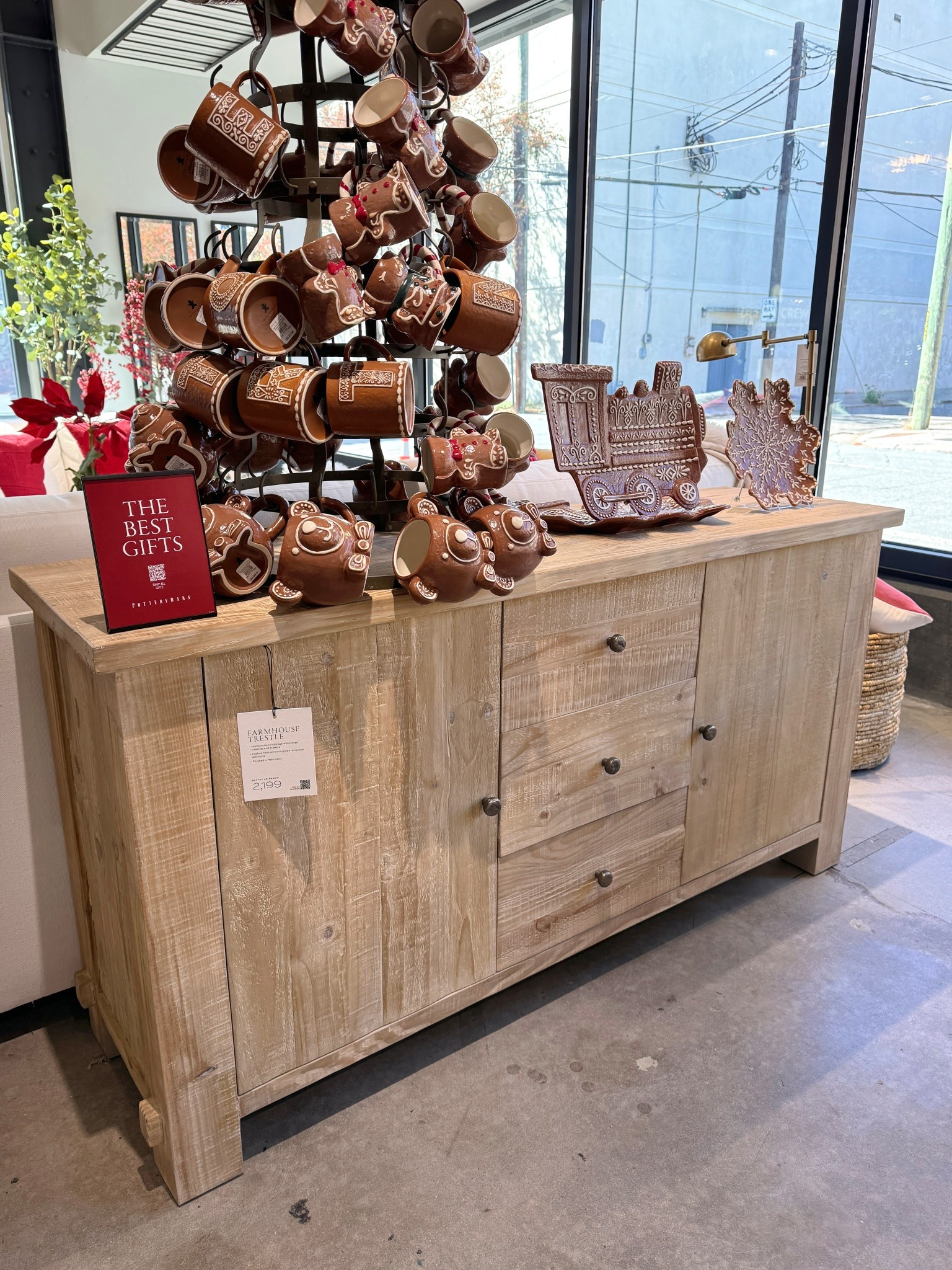 The Farmhouse Trestle Buffet from Pottery Barn is one of those pieces that grounds a room instantly. 🤎 The aged pine brings so much warmth, while the generous drawers and adjustable shelving quietly handle everything from serveware to everyday clutter. Functional, unfussy, and built to last! Linked more solid, timeless storage pieces worth investing in. 🤗 #PotteryBarn #FarmhouseStyle #Furniture

#LTKSaleAlert #LTKHoliday #LTKHome