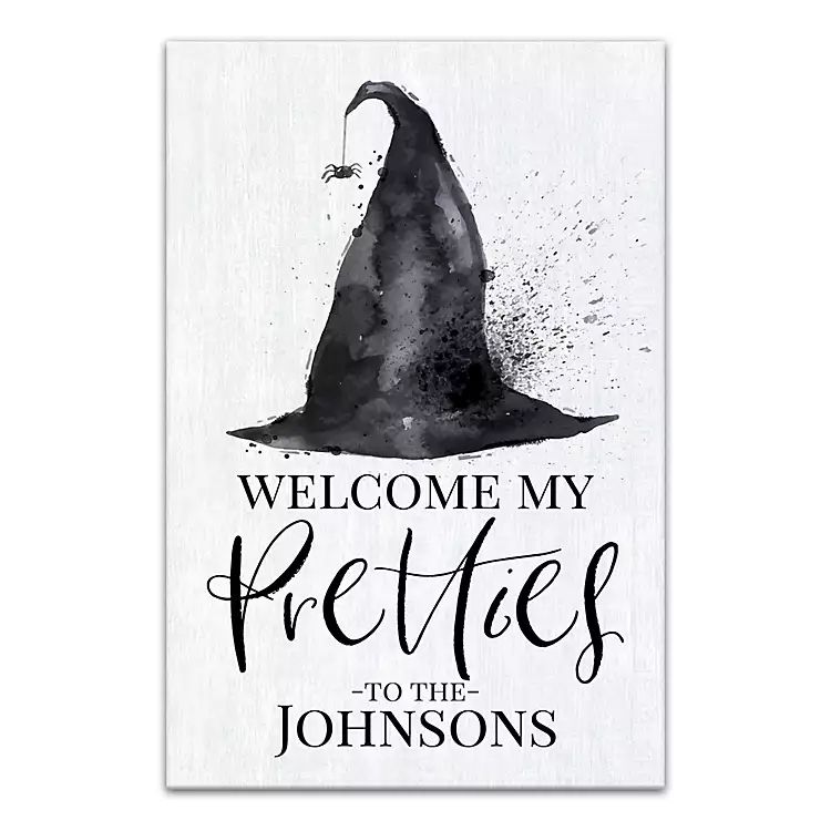 Personalized Witch Hat Halloween Wall Art | Kirkland's Home