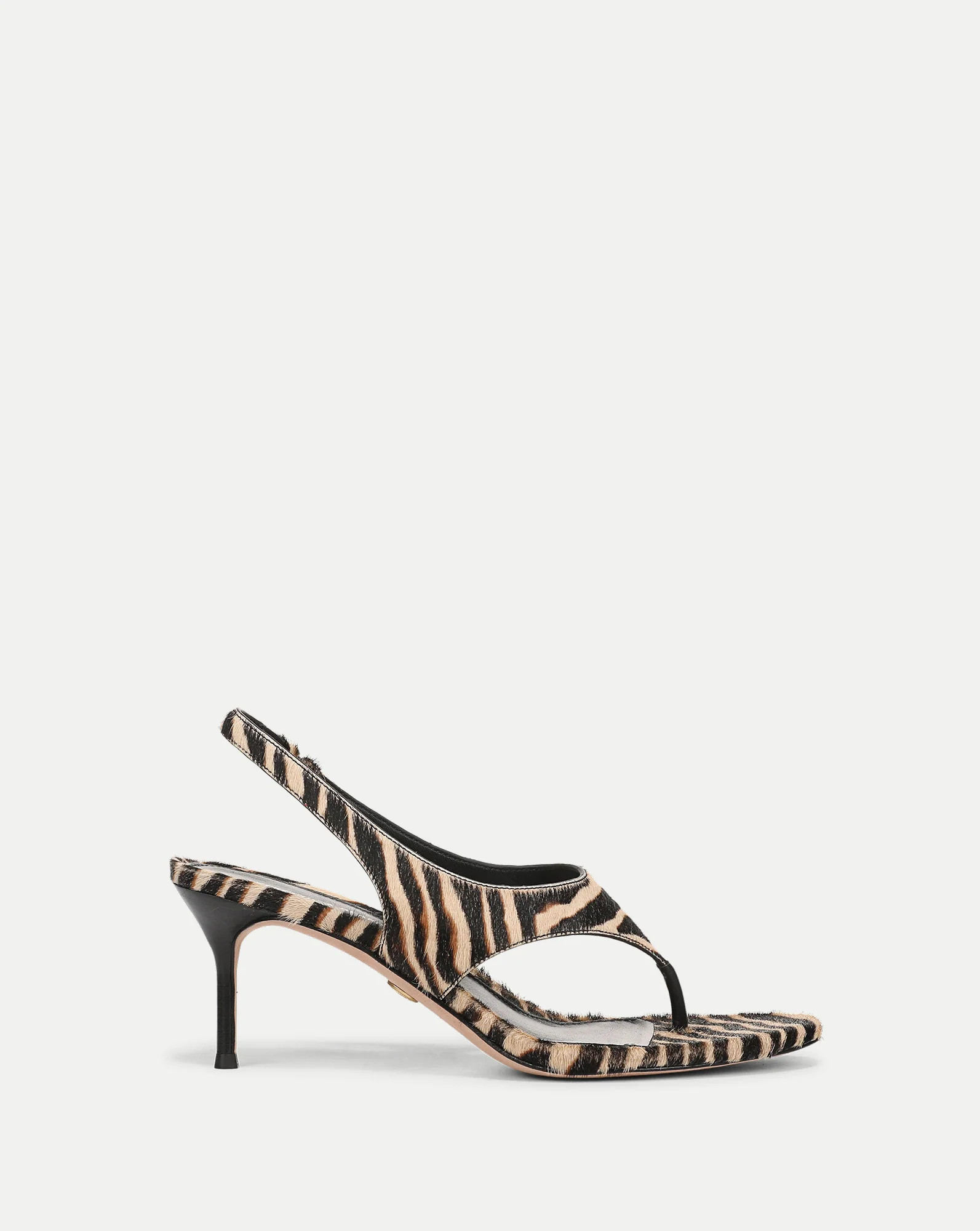 Veronica Beard Talon Calf Hair Slingback Sandal Ziger | Veronica Beard