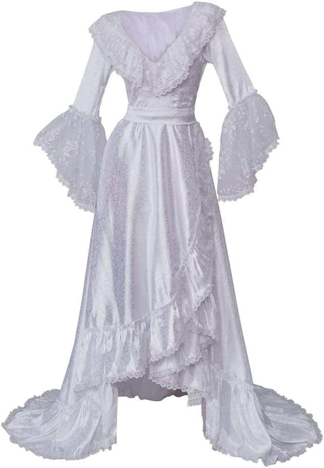 MyheroCos The Phantom of the Opera Christine Daae Costume Robe Women's Long Dress Night-Robe | Amazon (US)
