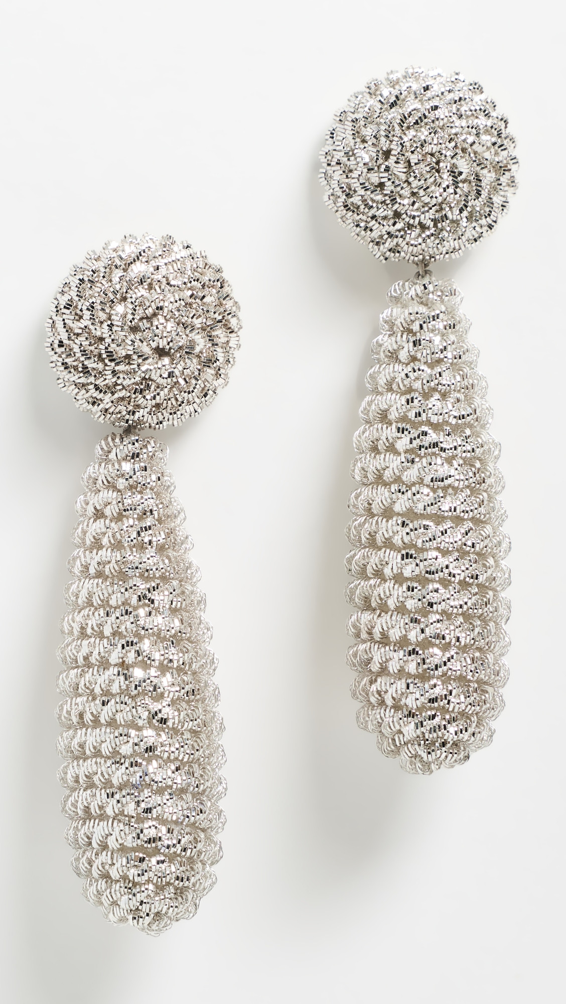 Deepa Gurnani Sohail Earrings Silver One Size | Shopbop