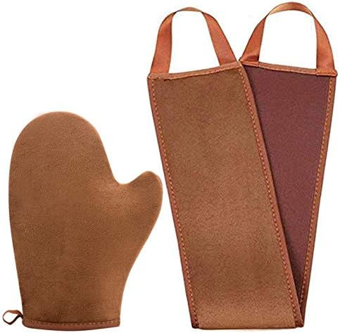 STEUGO 2 in 1 Self Tanning Mitt Applicator kit - Self Tanner Mitt and Back Lotion Applicators for Yo | Amazon (US)