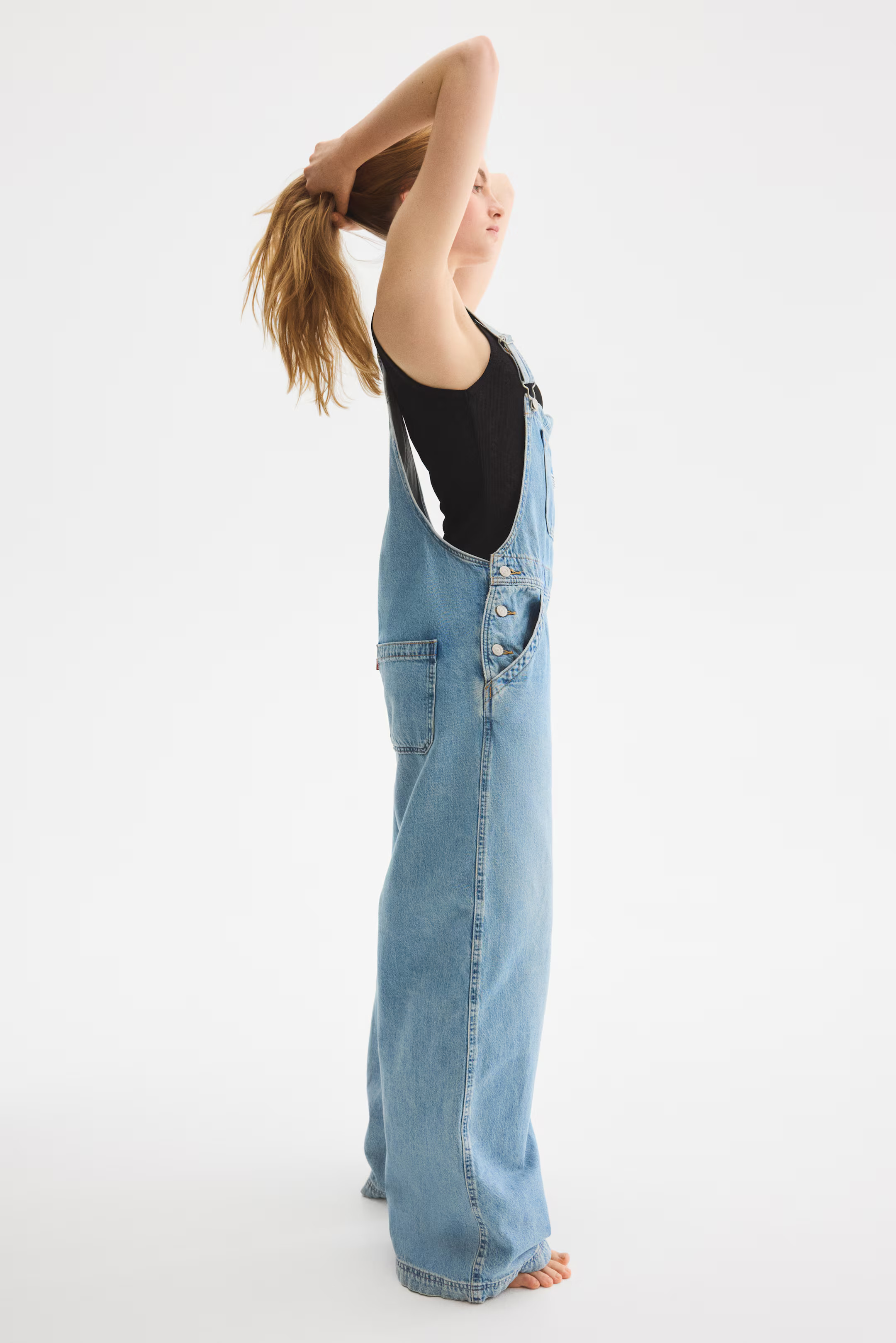 Xl Overall Invested Indigo | H&M (DE, AT, CH, NL, FI)