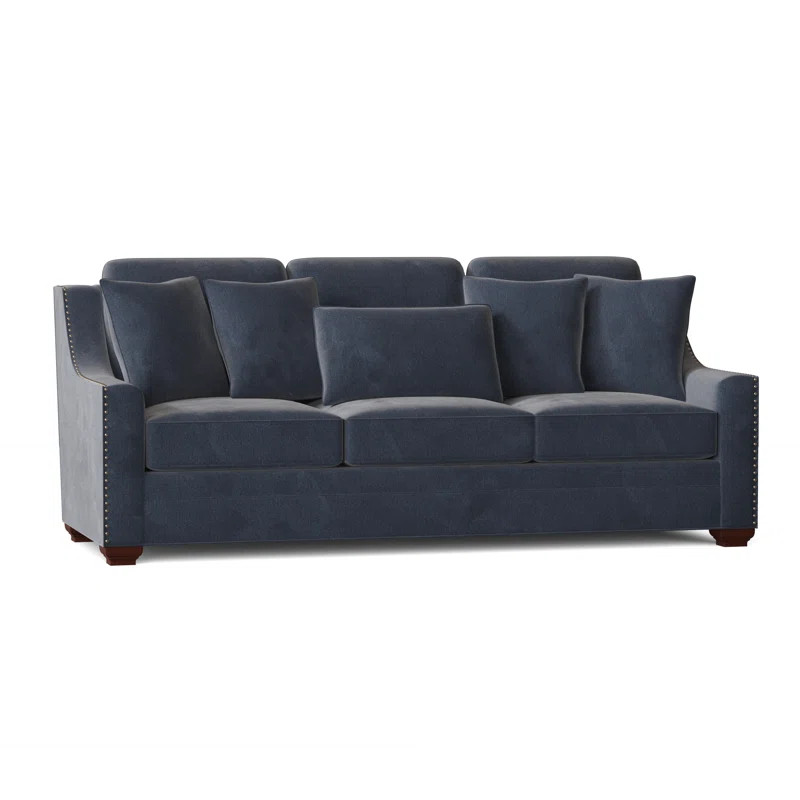 Waltz 92'' Square Arm Sofa with Reversible Cushions | Wayfair North America