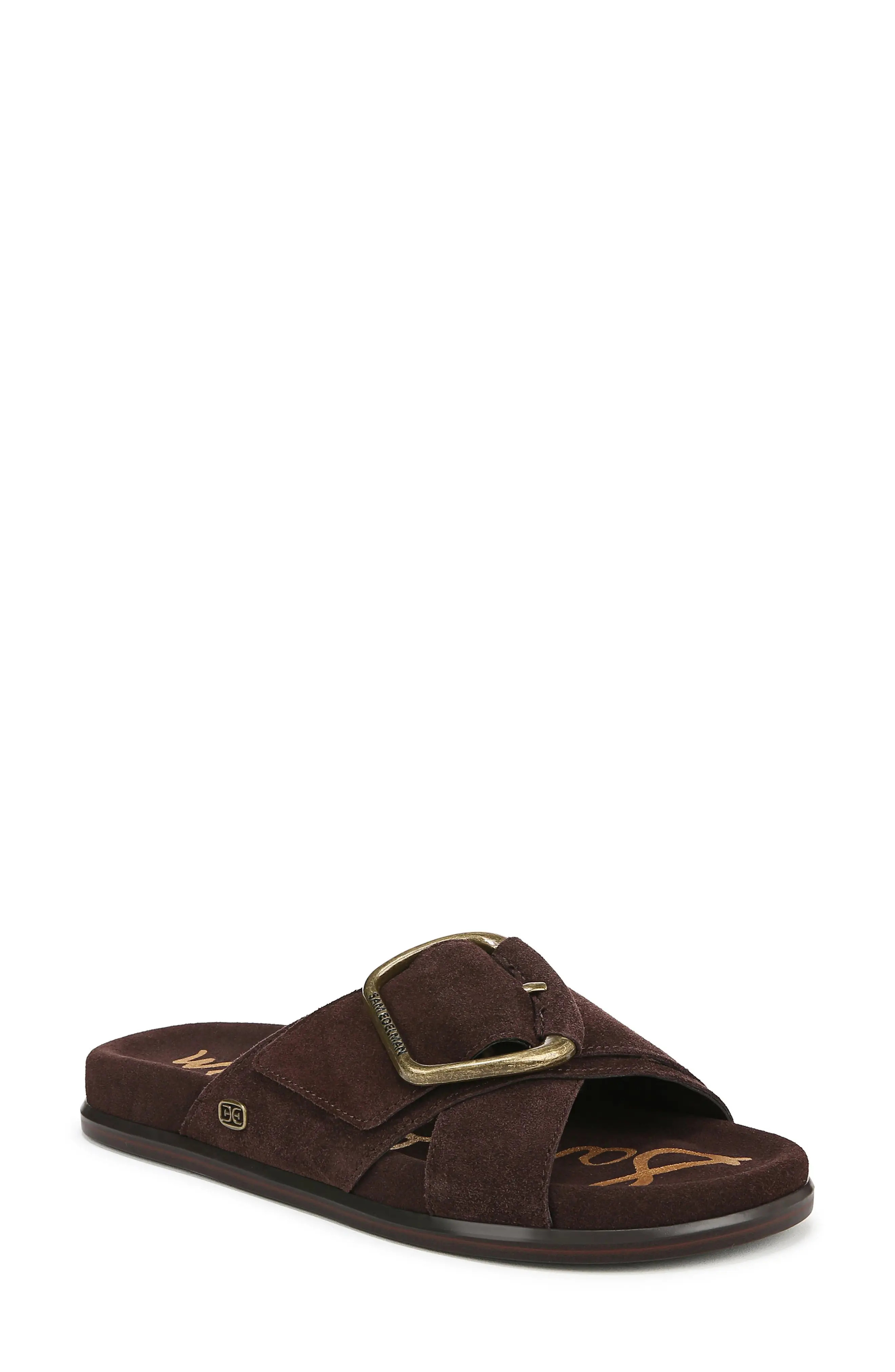Sam Edelman Darla Slide Sandal in Cyprus Tan Multi at Nordstrom, Size 8 | Nordstrom