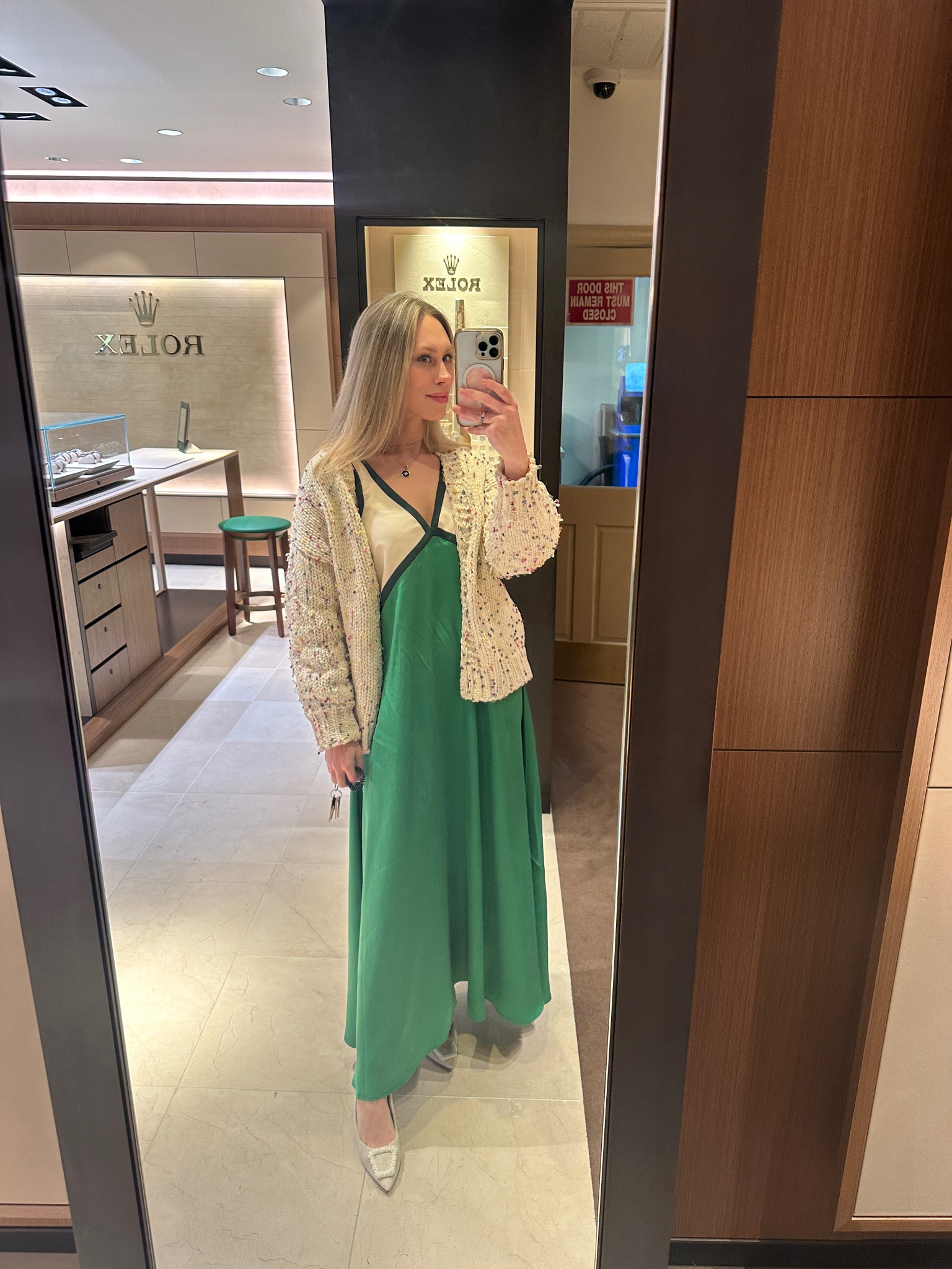 What I wear to work as a jewelry professional 💎 

🔍 swear to work, cocktail dresses, colorful looks, anthropologie finds, sam Edelman, business casual, green dress , wedding guest outfit idea, summer outfit ideas 

#LTKFindsUnder100 #LTKStyleTip #LTKWorkwear