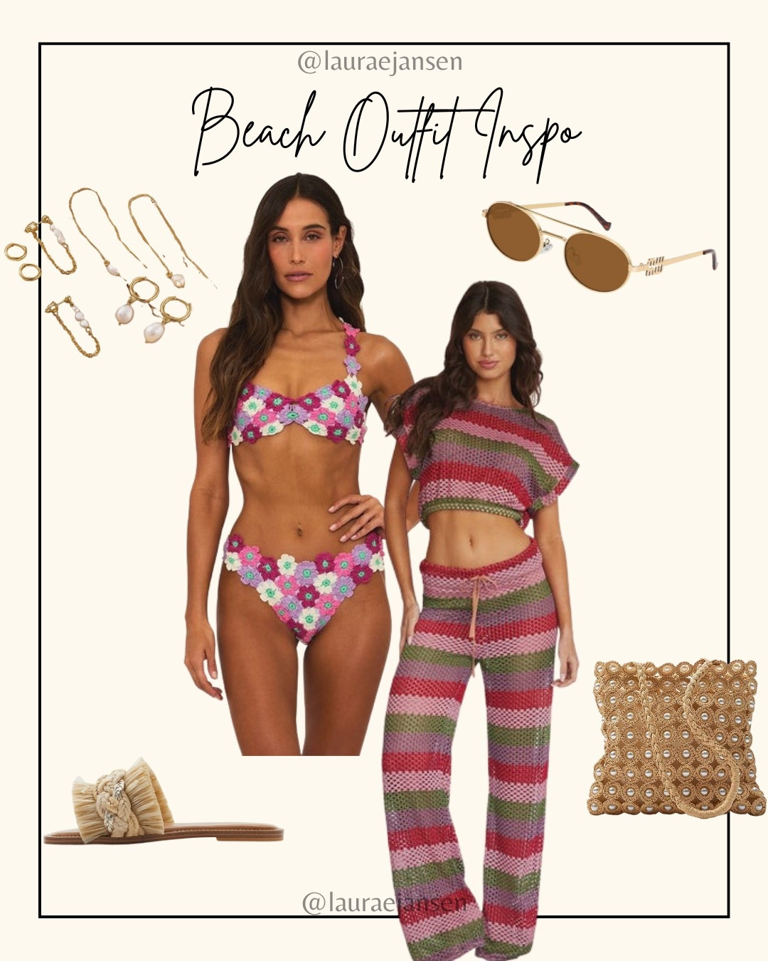 Cute and casual beach wear outfit inspo

#LTKSeasonal #LTKStyleTip #LTKTravel