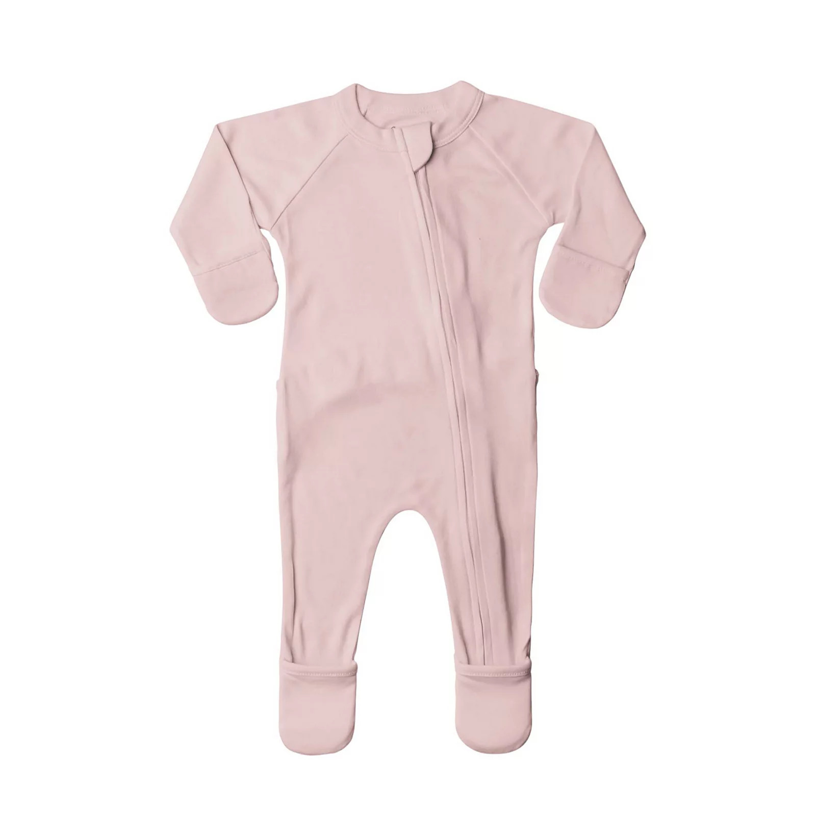 Baby Girl goumi Organic Cotton Blend Sleep & Play Footie, Infant Girl's, Size: 3-6 Months, Pink | Kohl's
