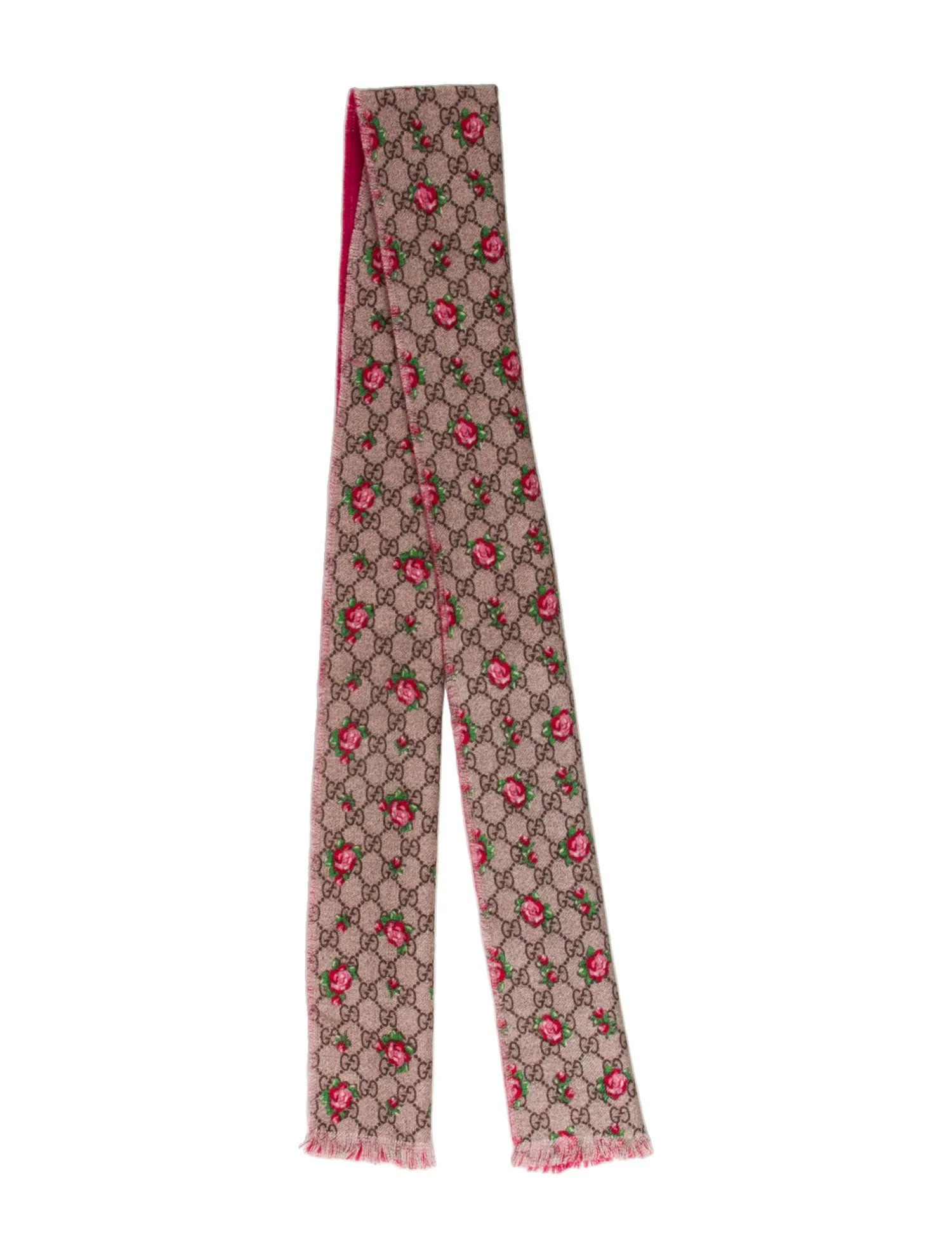 Wool GG Logo Scarf | The RealReal