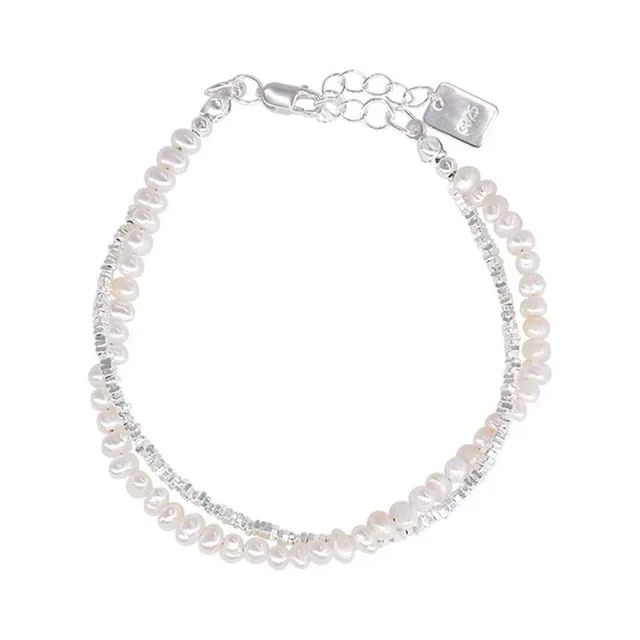 Foxanry Irregular Geometric Beaded Pearl Bracelet For Women Girl Simple Elegant Sweet Creative Do... | AliExpress (US)