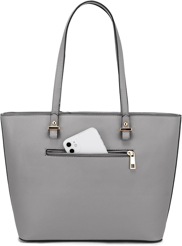 LOVEVOOK Purse for Women Fashion Tote Bag Shoulder Handbags Top Handle Satchel Bags with External... | Amazon (US)