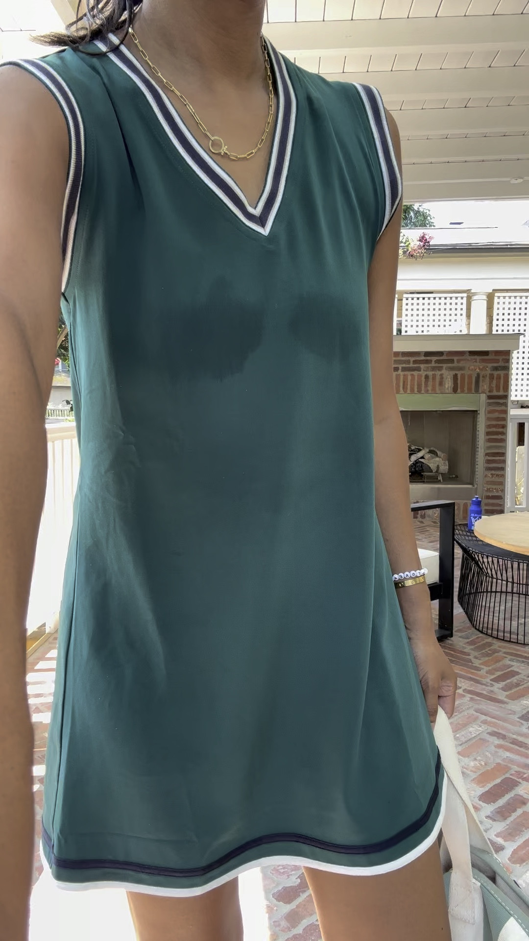 Love this tennis dress, no shorts I just wear my biker shorts. 

Runs roomy - I’m in a small 

#LTKStyleTip #LTKActive #LTKFitness