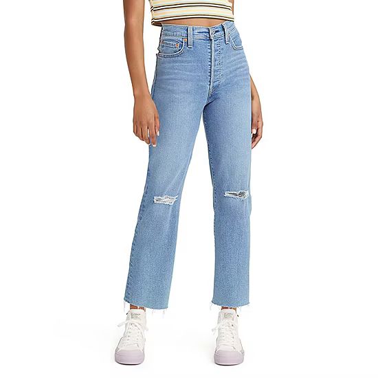 new!Levi's Womens Ribcage High Rise Slim Fit Jean | JCPenney