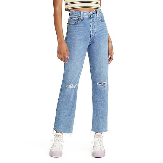 new!Levi's Womens Ribcage High Rise Slim Fit Jean | JCPenney