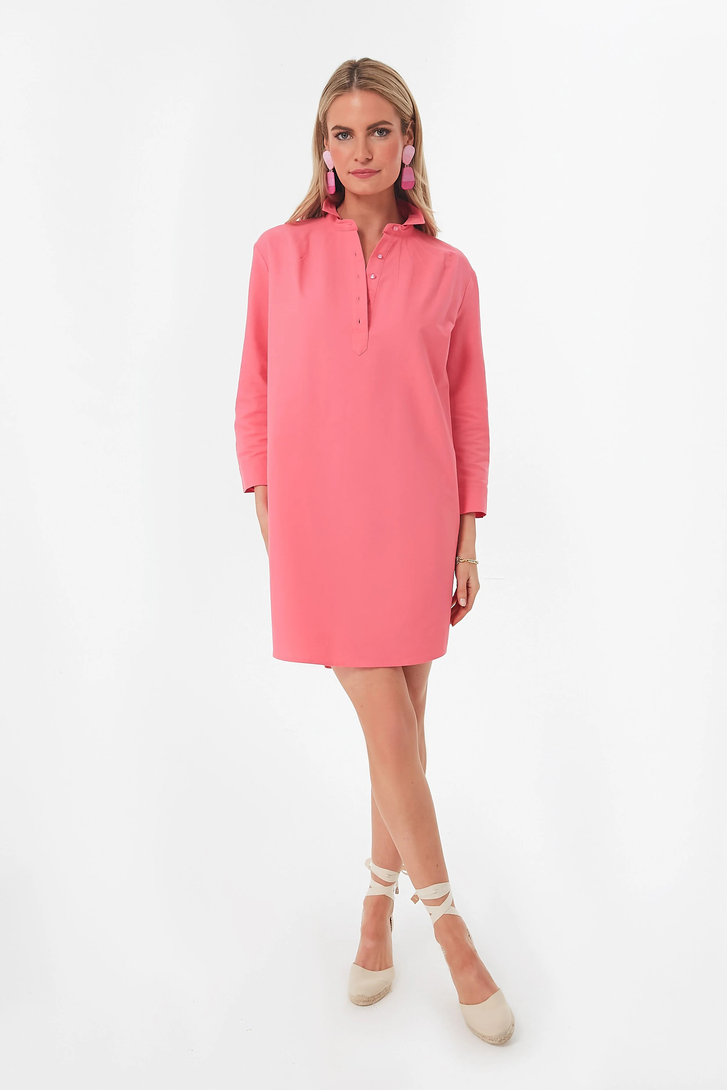 Dahlia Pink Polly Dress | Tuckernuck (US)